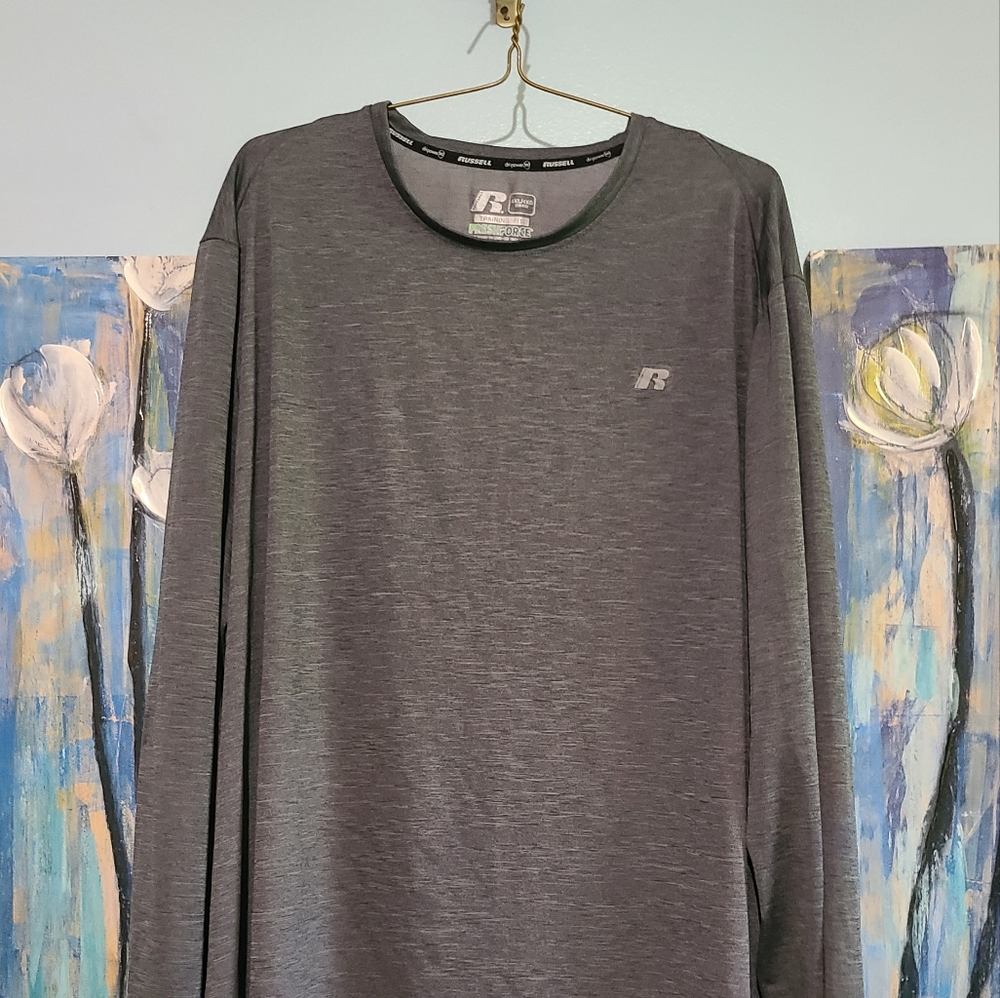 Russell, 4XL (58-60), Gray